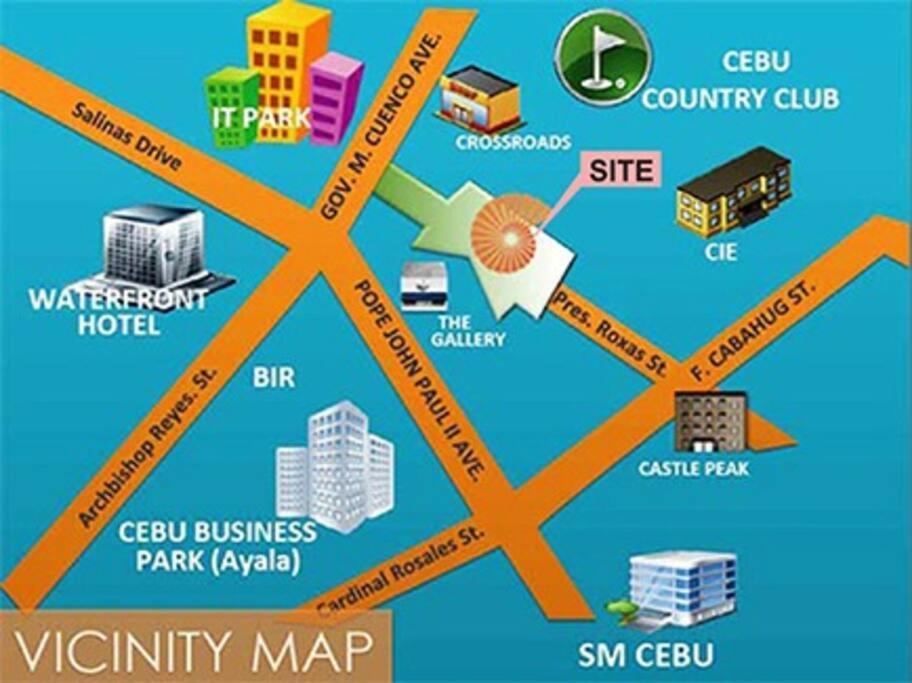 Condo Near Ayala Cebu City W Wifi Balcony Exteriér fotografie